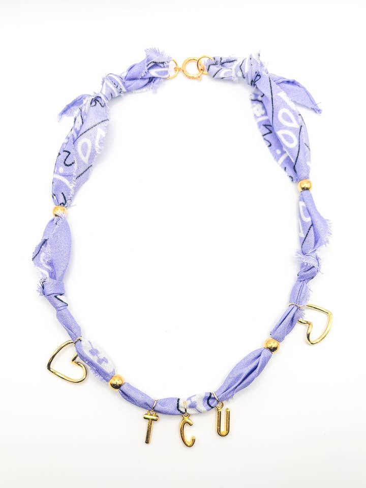 Collana Bandana TCU per la vendita all'ingrosso da parte di Gems By SJ