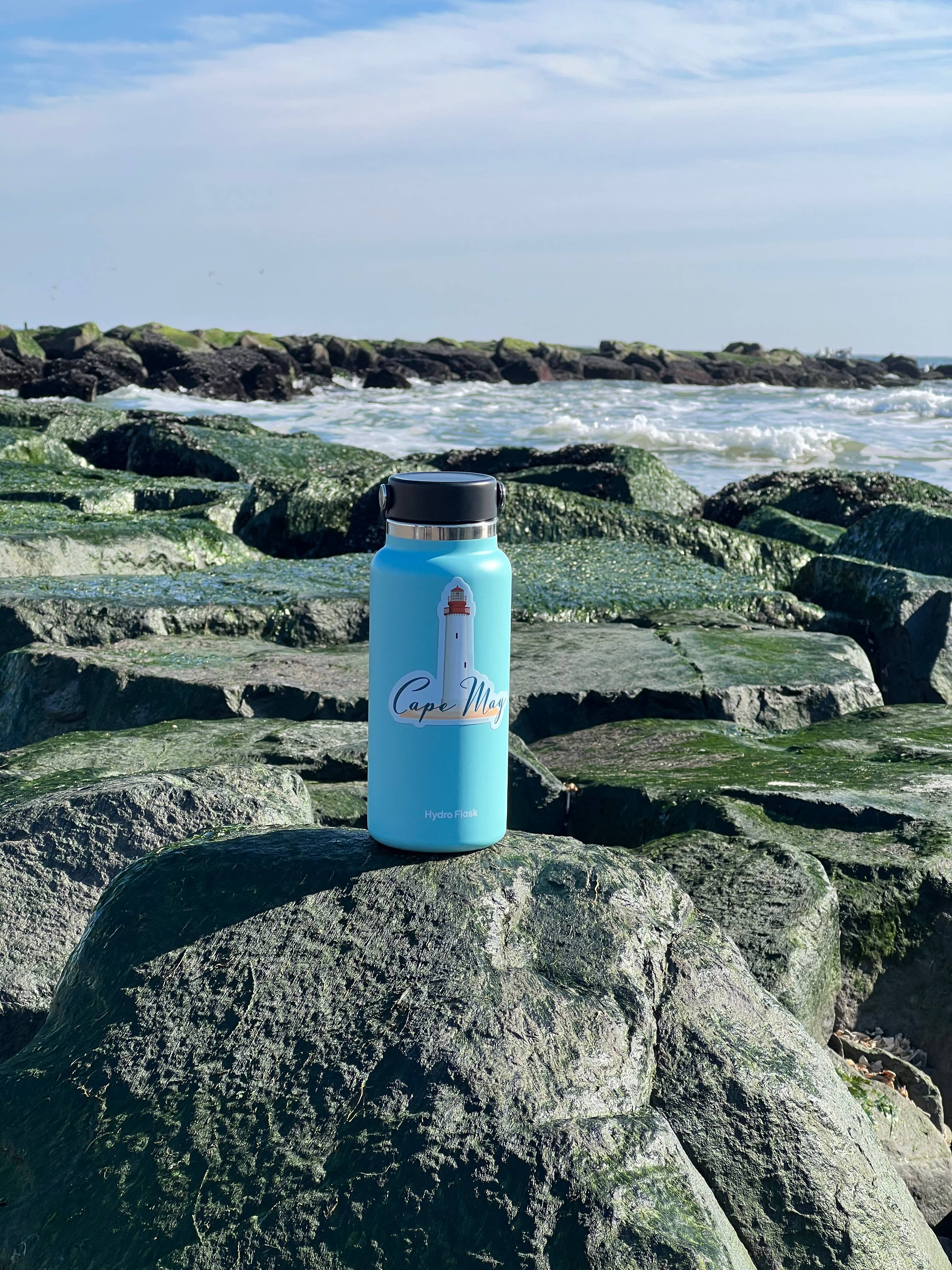 Sentinel Supply - Wholesale Sticker - Cape May NJ Sticker with Cape May Lighthouse2