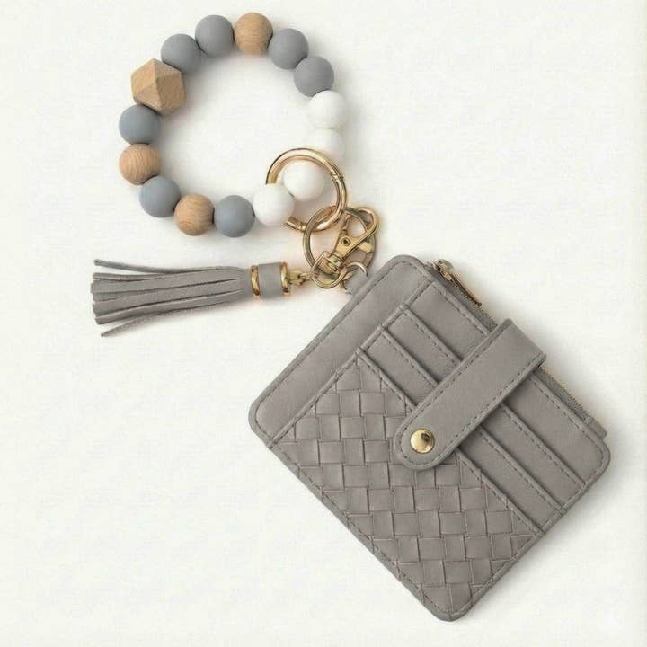 MiMi Wholesale - Wholesale Wallet - Women's - BB139x205 Nina Quilted Beaded Keychain Bracelet Wallet26