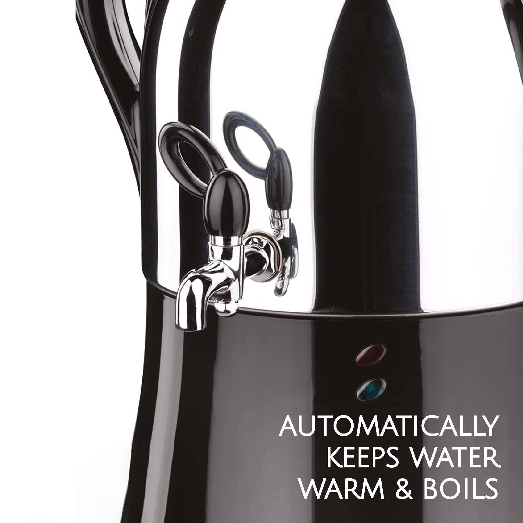 Hakan - Wholesale Kitchen Appliance - Caykolik A341-14 Stainless Steel Samovar, 110 V US Plug3