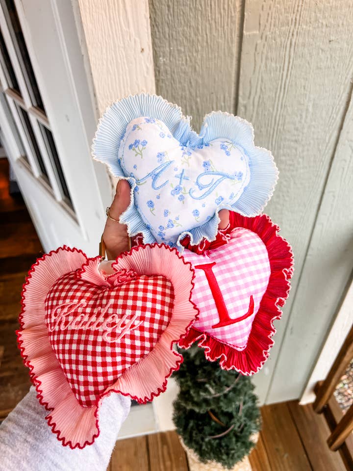 Sweetheart Plushie Oversized Bag Charms for wholesale by Stella Rose Monograms