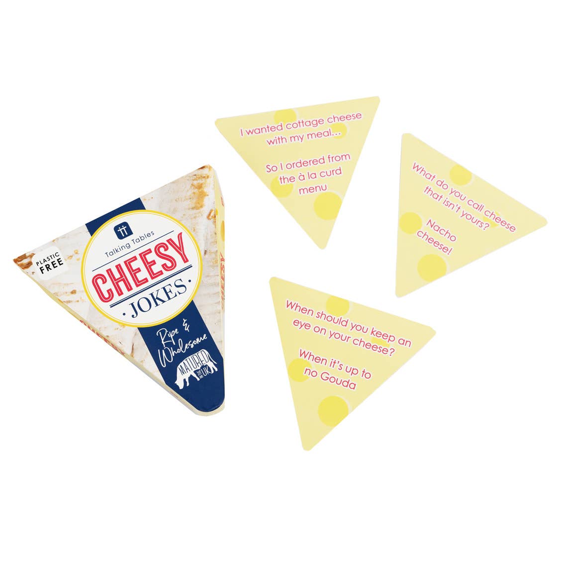 Talking Tables UK – wholesale Card game – Box of Cheesy Jokes | POS Unit | Party Jokes | Gift |3