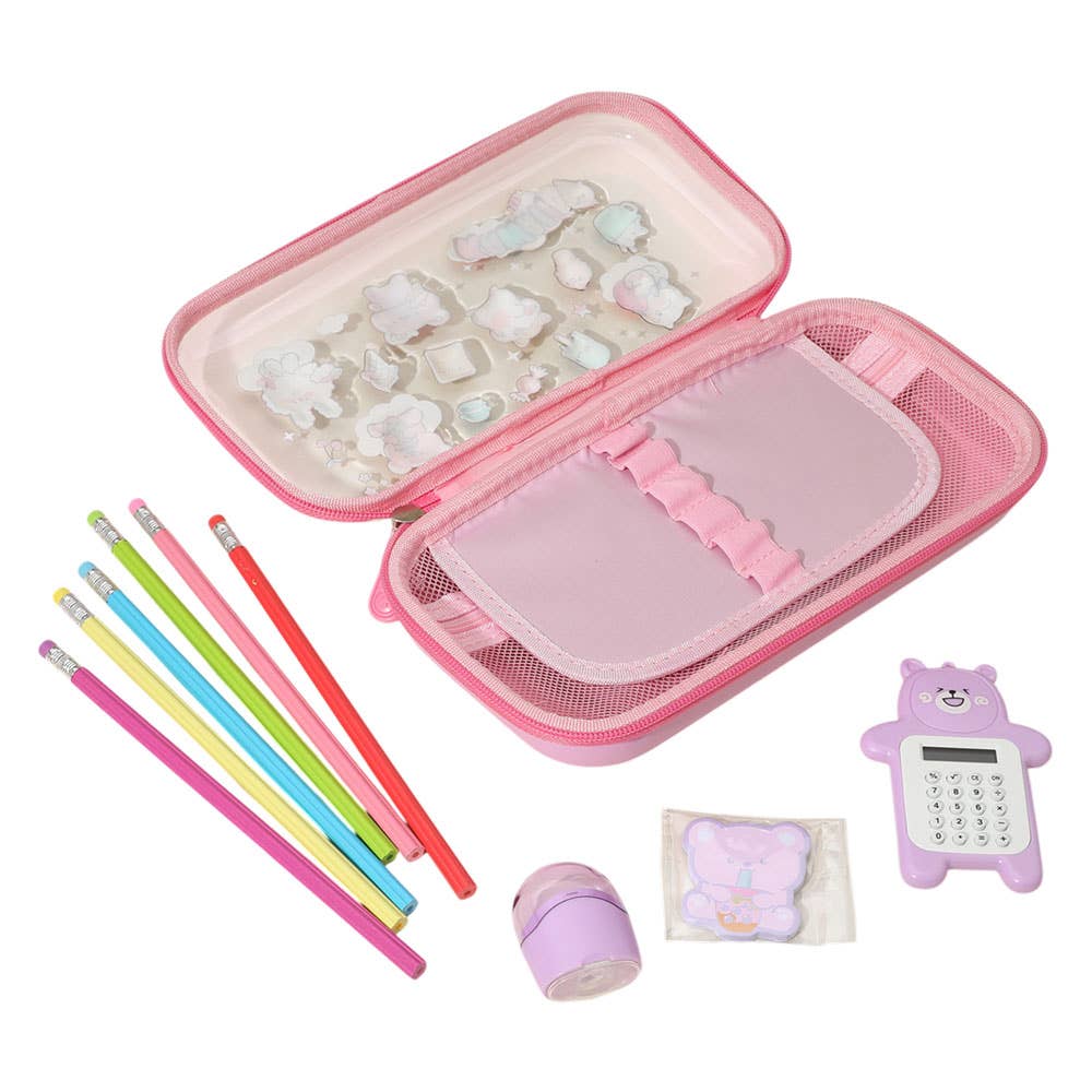 Sensibling Corp. - Wholesale Pencil Case/Pouch - 10PCS - HOT FOCUS Pop-Up Artis Space Stationery Set3