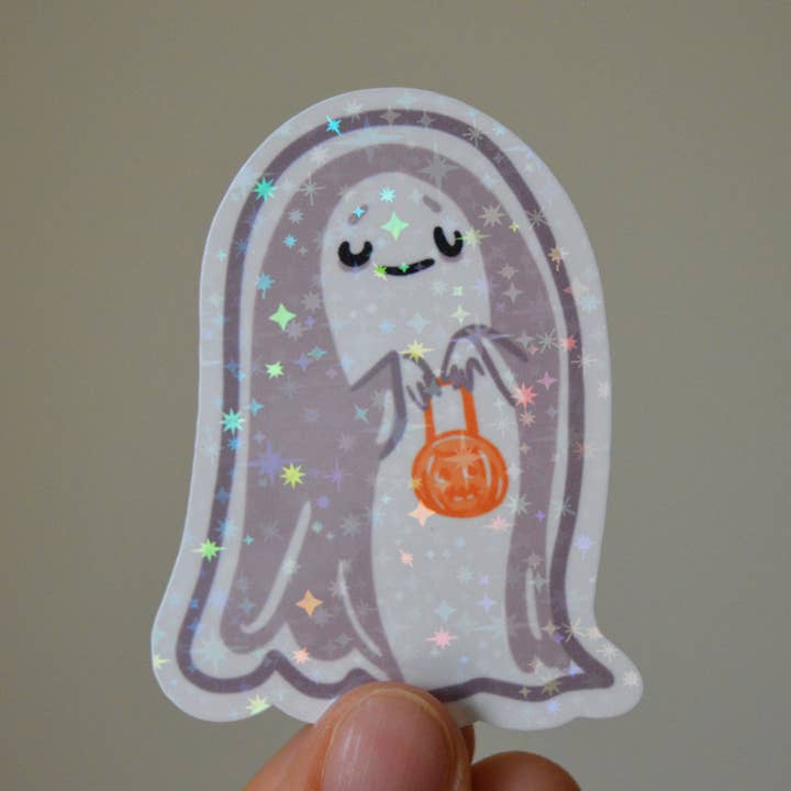 Holographic Ghost Sticker (Ghostie) for wholesale by Maison Phoenix