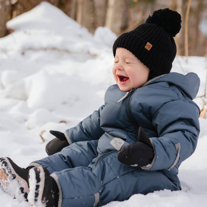 Perlimpinpin - Wholesale Snow Suit - Baby - One piece baby snowsuit - Stark