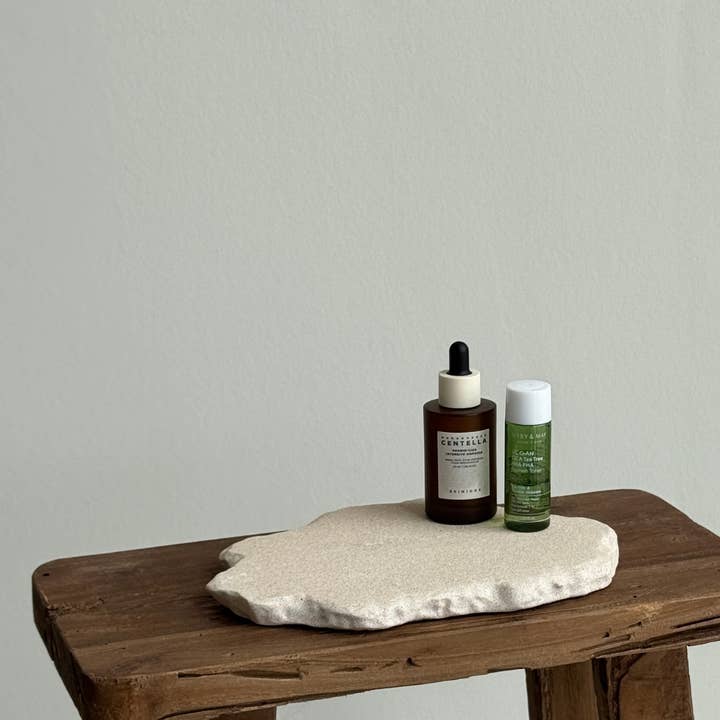 GINALADÉCO - Wholesale Decorative Tray - The Rocco Platter | Almond4