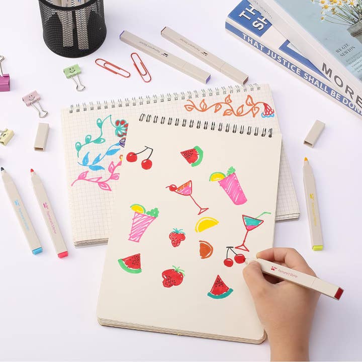 Mr. Pen - Wholesale Marker - Mr. Pen Permanent Markers, 12 Colors