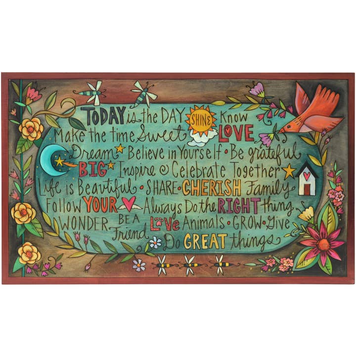 "Sage Advice" Large Wall Plaque for wholesale by Sticks