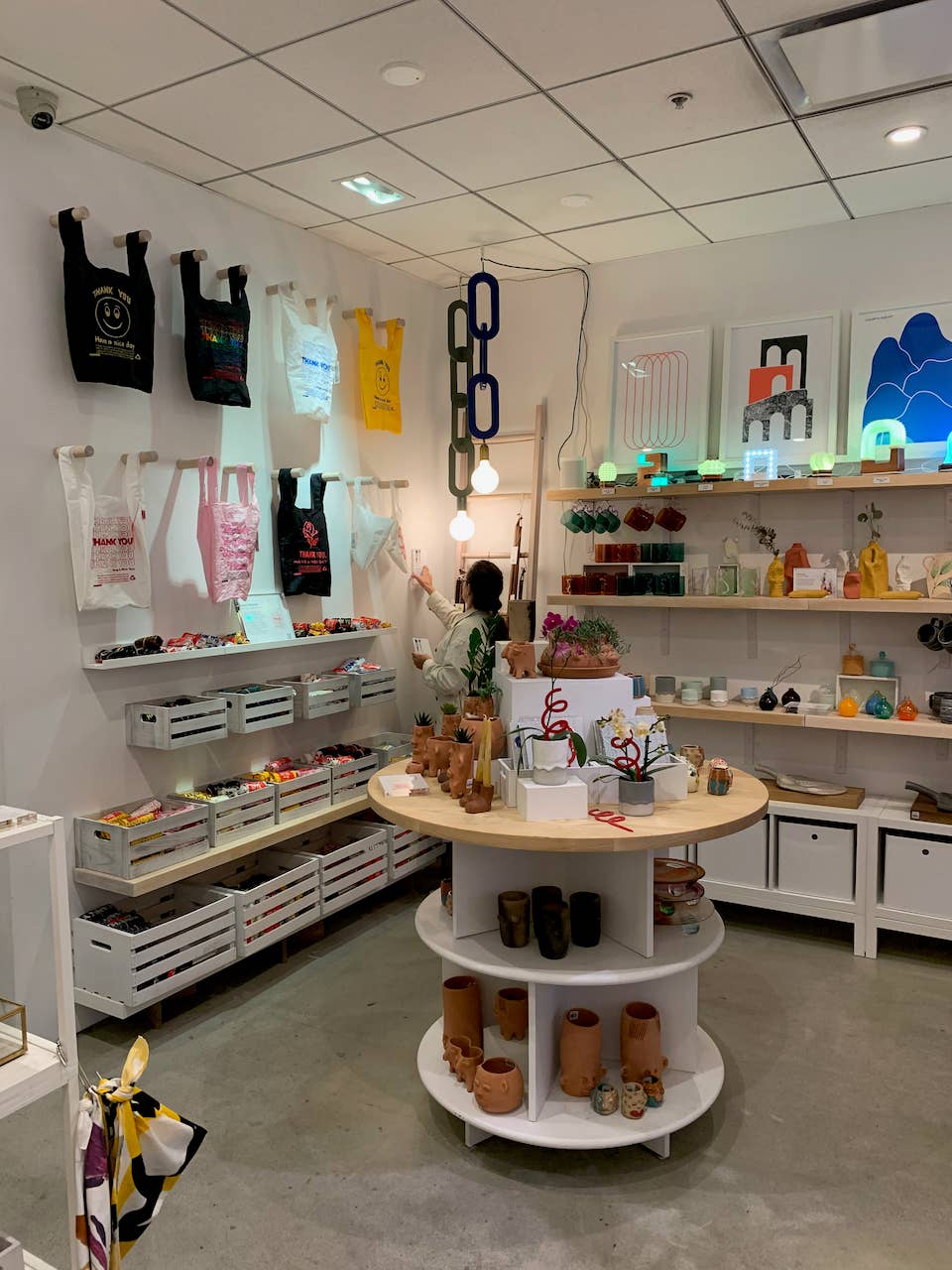 OPEN EDITIONS - Wholesale Grocery/Shopping Bag - Thank You Tote // Smile On White // Lauren DiCioccio8