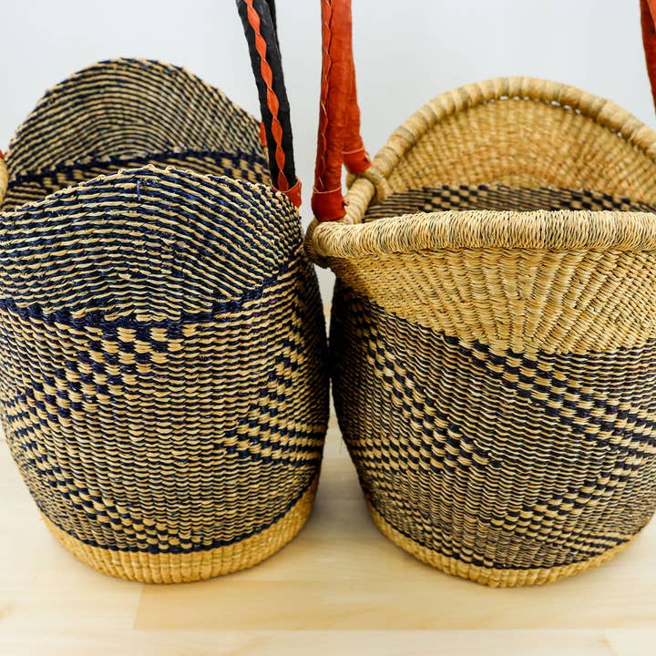 Gitzell FairTrade - Wholesale Grocery/Shopping Bag - Tote Basket Bag, U-Shopper double weave4