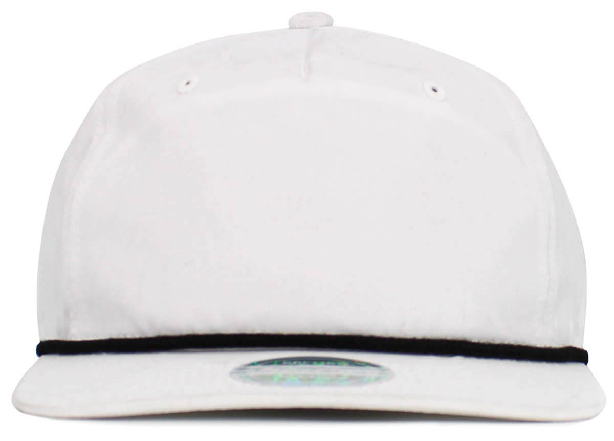 KBETHOS - Venta al por mayor Gorra snapback - Unisex - Gorra snapback de 5 paneles sin estructura con cuerda de algodón peinado y poliéster22