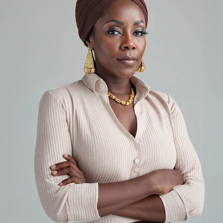Brown Premium Soft Lined Turban in Umber for wholesale on Faire
