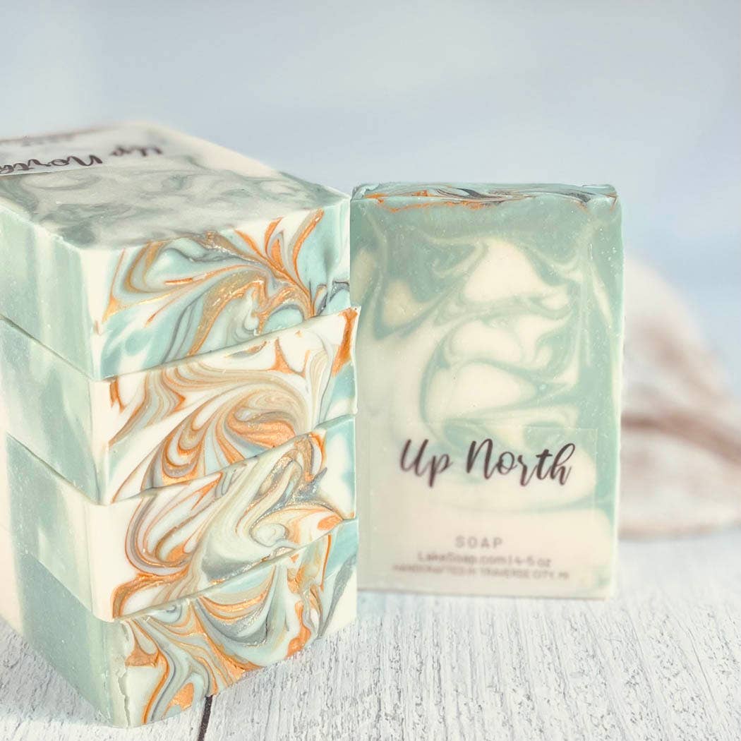 Lake Soap Company - Wholesale Zeepblok - Up North Zeep2