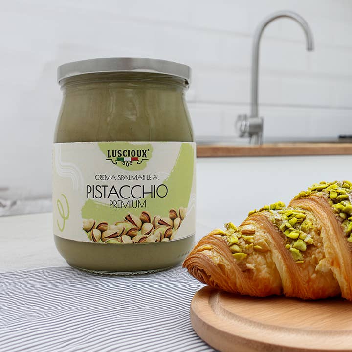 LUSCIOUX - OMNIA GROUP SRL - Wholesale Nut Butter - Premium Pistachio Cream_Maxi Jar