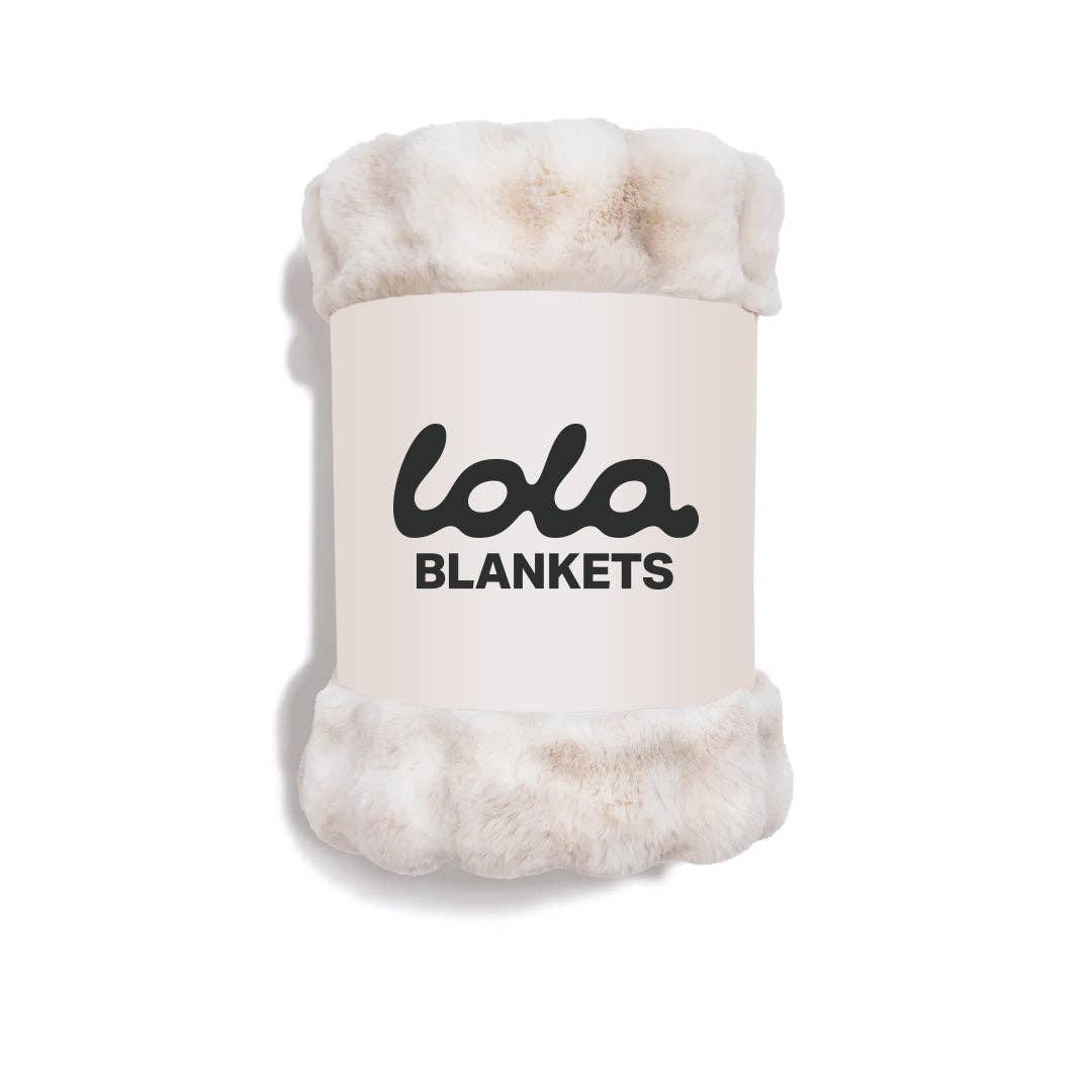 Lola Blankets - Vente Plaids - Cappuccino1
