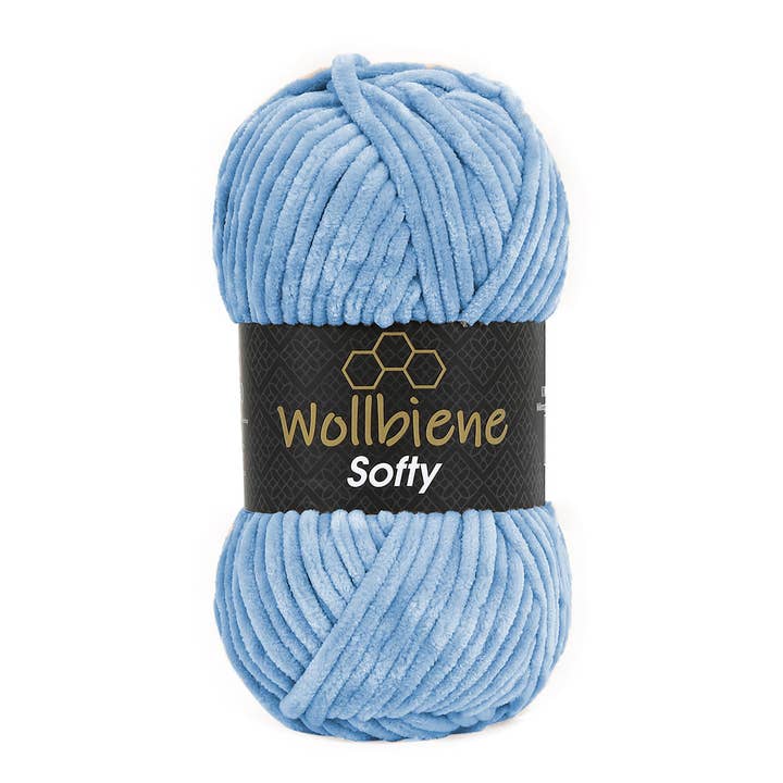 Wollbiene - Wholesale Yarn - wool bee softy chenille wool 100gr super bulky knitting