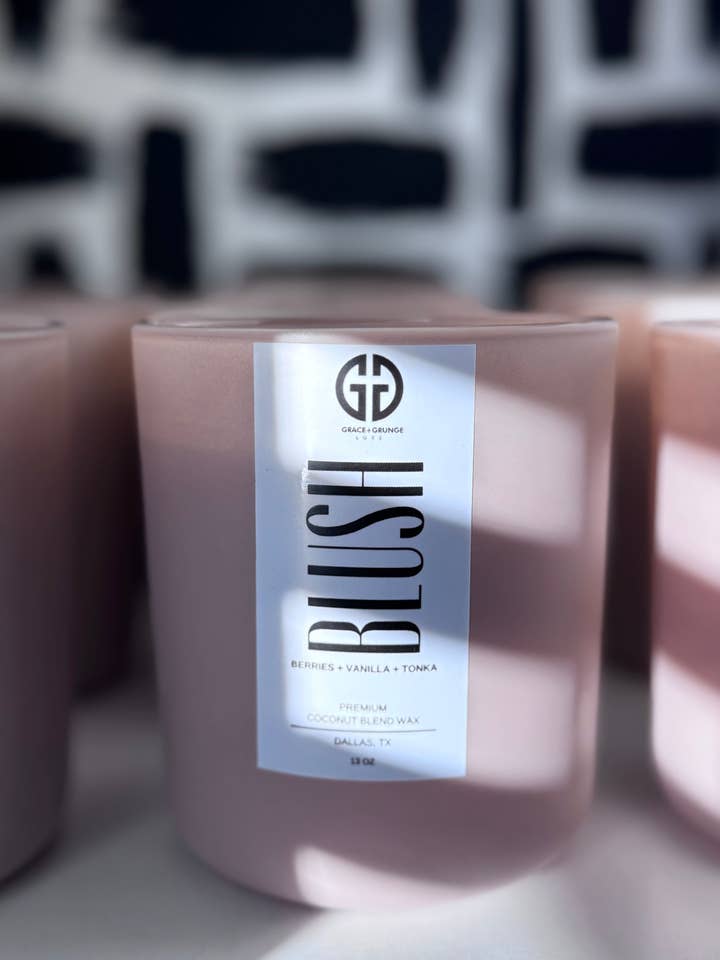 13 oz Blush pour la vente par Grace + Grunge Luxe