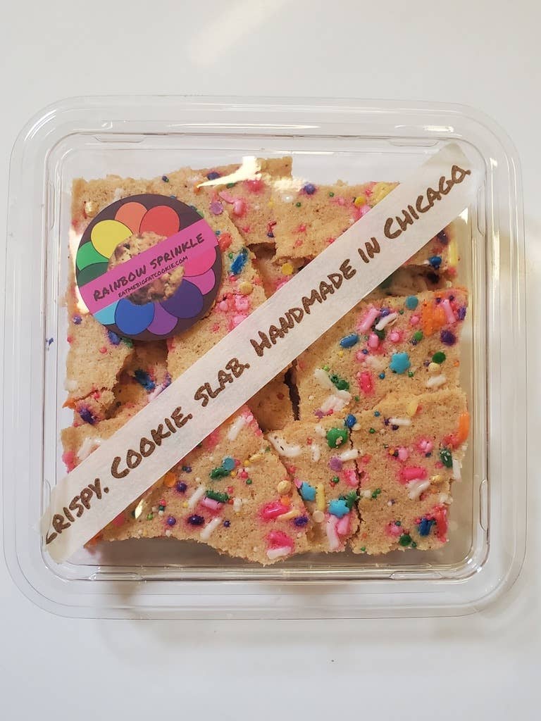 big fat cookie, llc - Wholesale Cookie - Flat crispy cookie slab 8