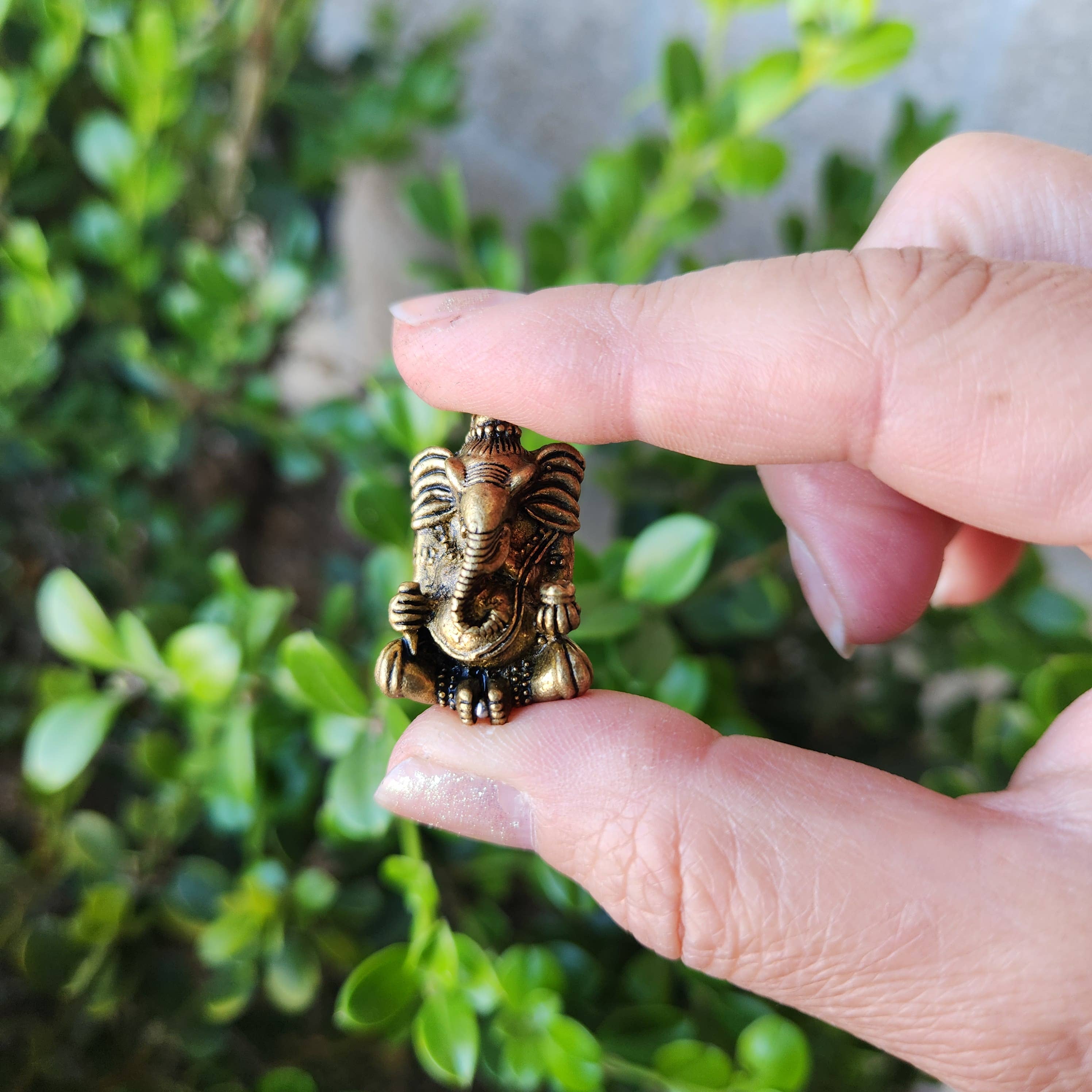 Yak & Yeti - Wholesale Decorative Figurine - Pocket Mini Brass Statues (Min quantity 30 pcs)5