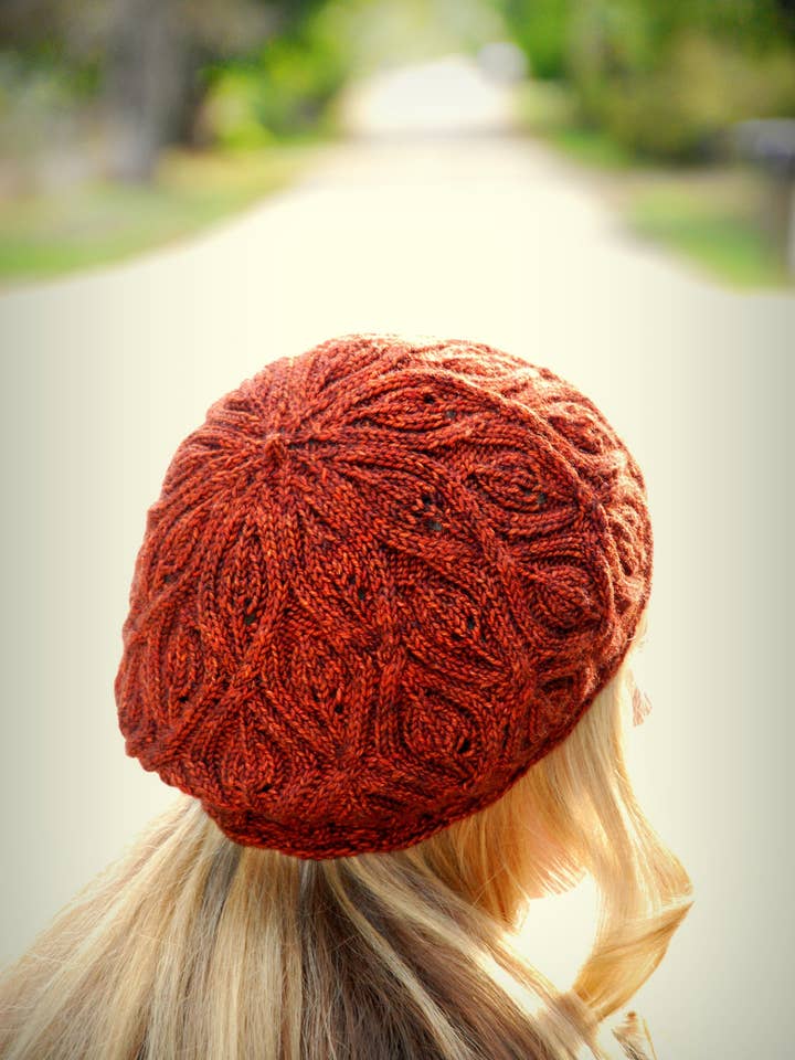 Autumn Vines Knitting Pattern for wholesale by NNK Press