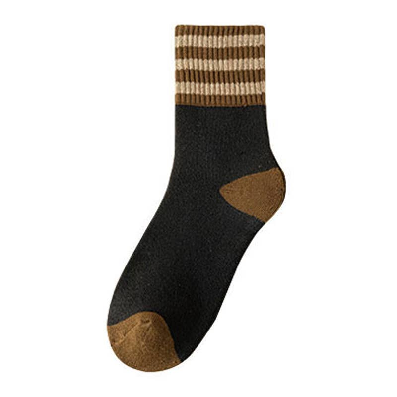 Tourtiwi - Wholesale Socks - Unisex - Warm Thick Terry Socks Mid-Tube Snow Socks0