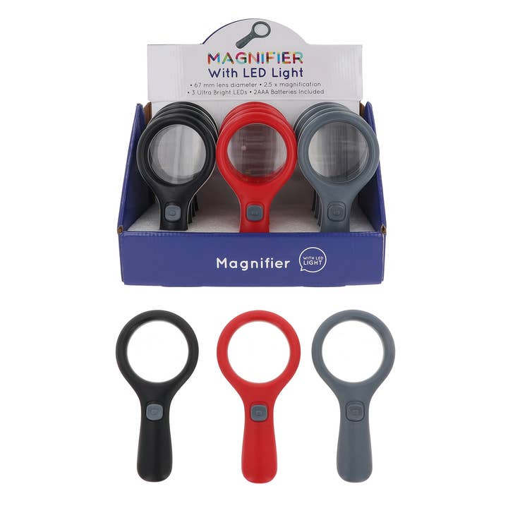 LED stor forstørrelsesglas for engroshandel hos Joe Davies