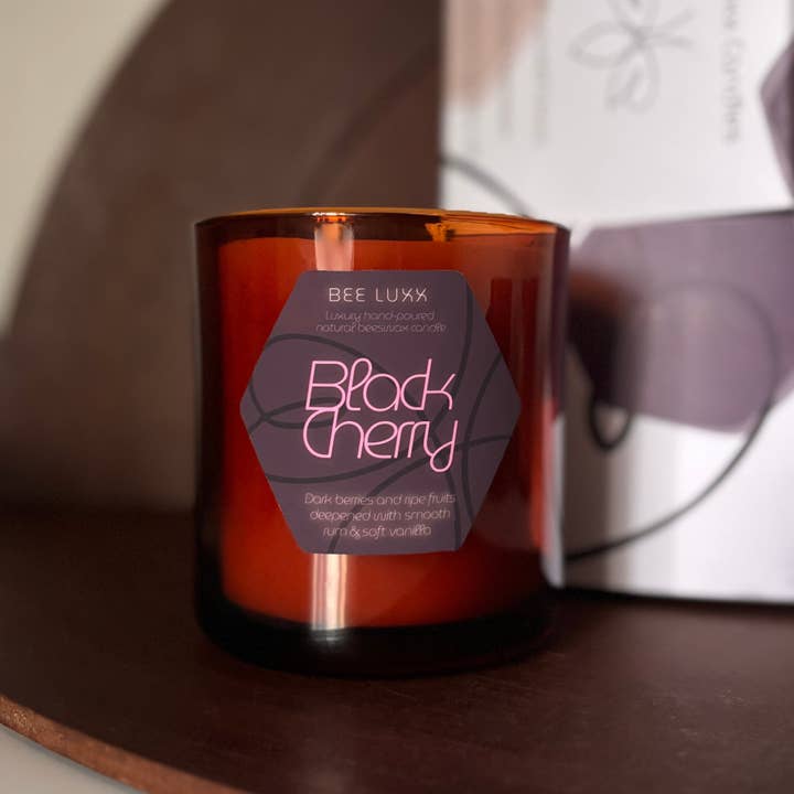 Black Cherry for wholesale by Bee Luxx Candles