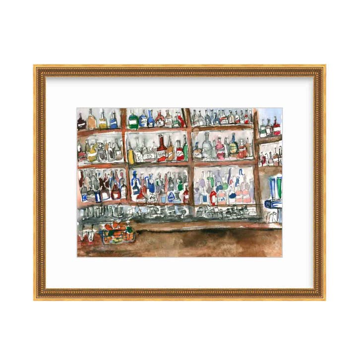 Studio Scinto - Wholesale Art Print - Bar Scene- Time for a Drink0