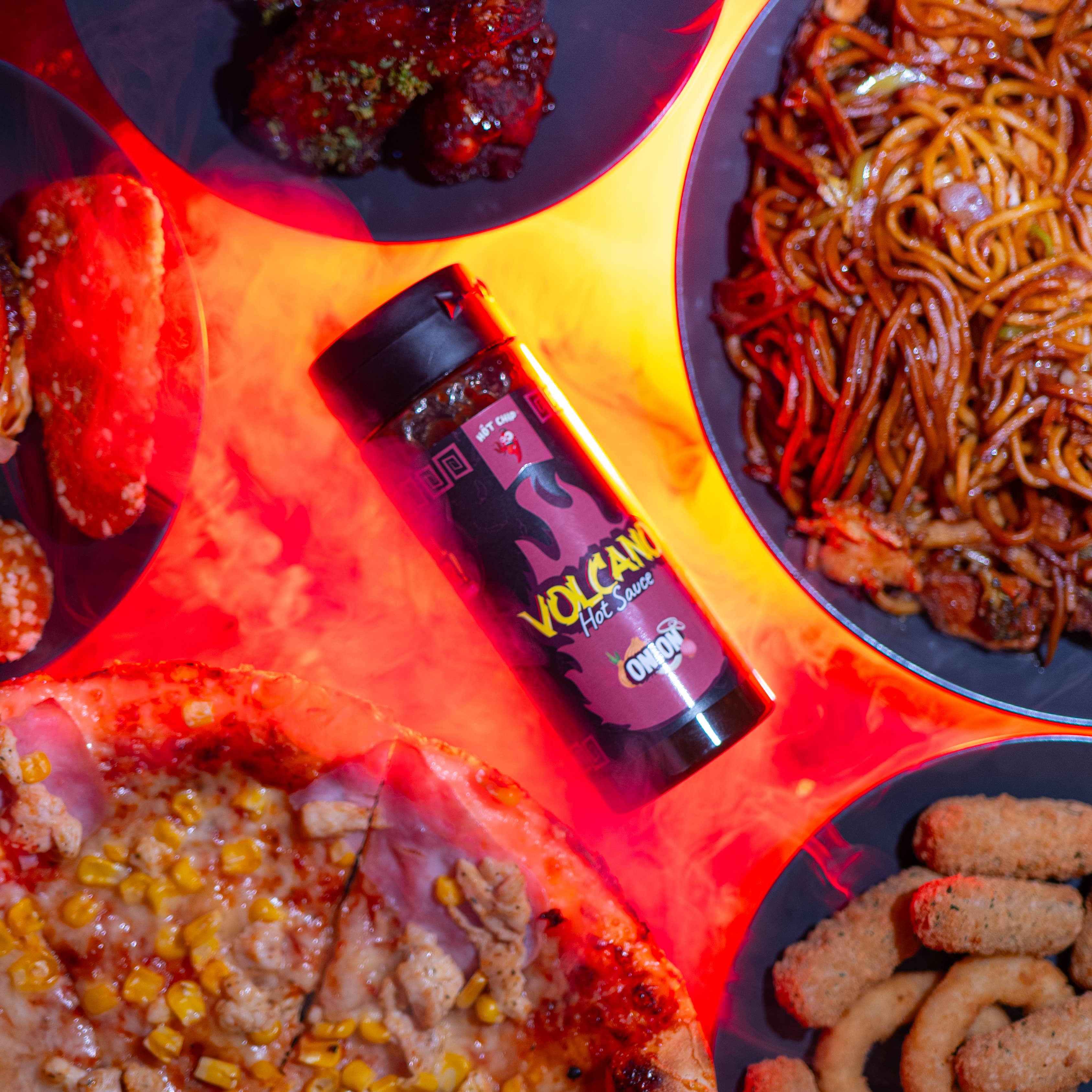 HOT-CHIP – wholesale Stark sås – Löksås 270 ml – Vulkan3