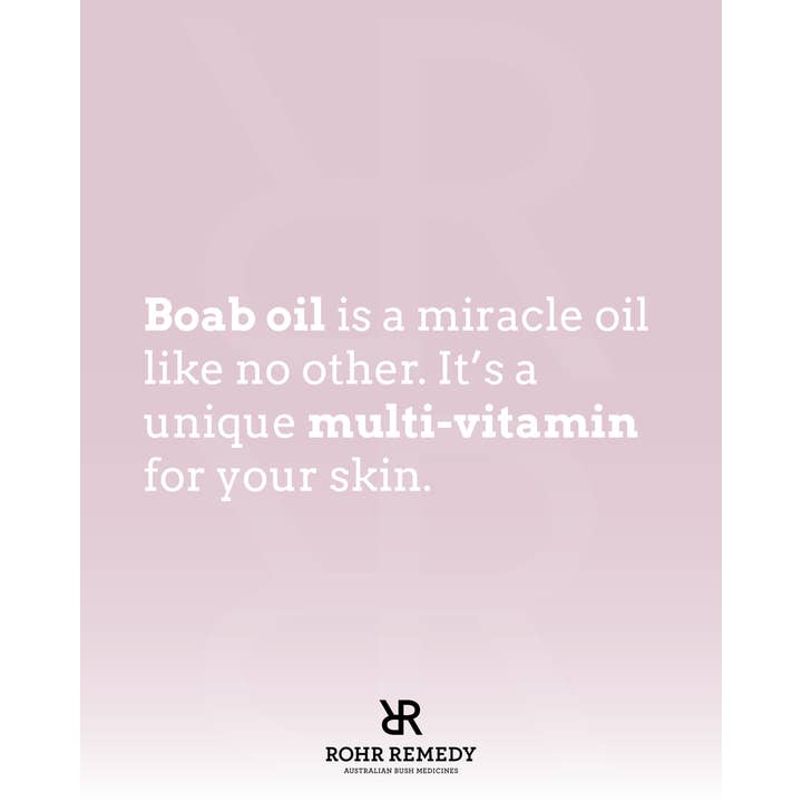 Rohr Remedy - Wholesale Facial oil - Boab And Rosehip With Vitamin E Oil6