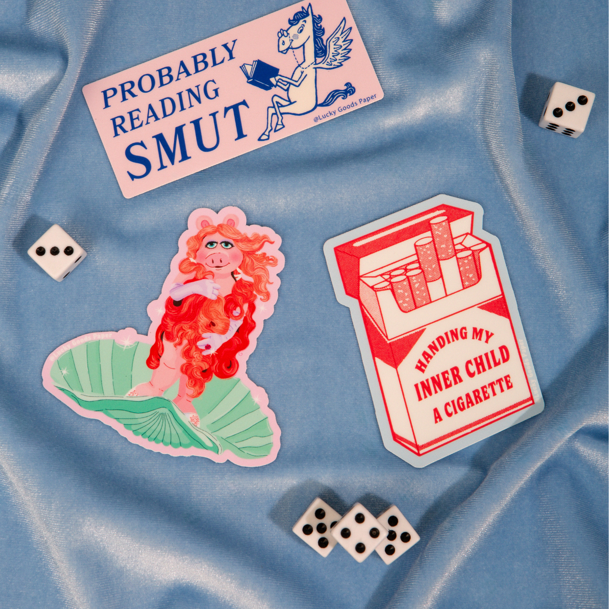 Lucky Goods Paper - Wholesale Phone & Laptop Stickers - Inner Child Cig – Matte Vinyl Sticker5