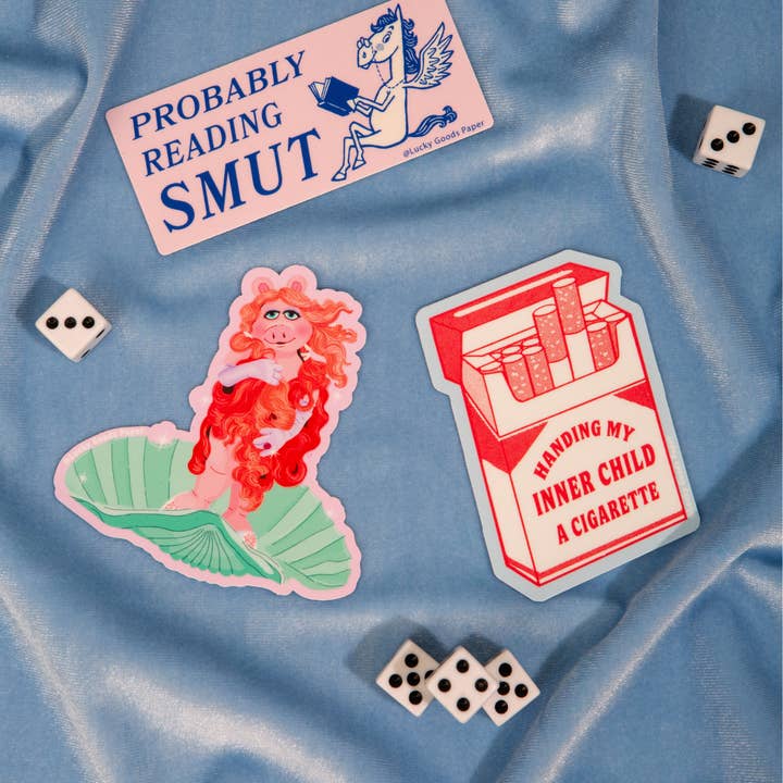 Lucky Goods Paper - Wholesale Phone & Laptop Stickers - Inner Child Cig – Matte Vinyl Sticker5