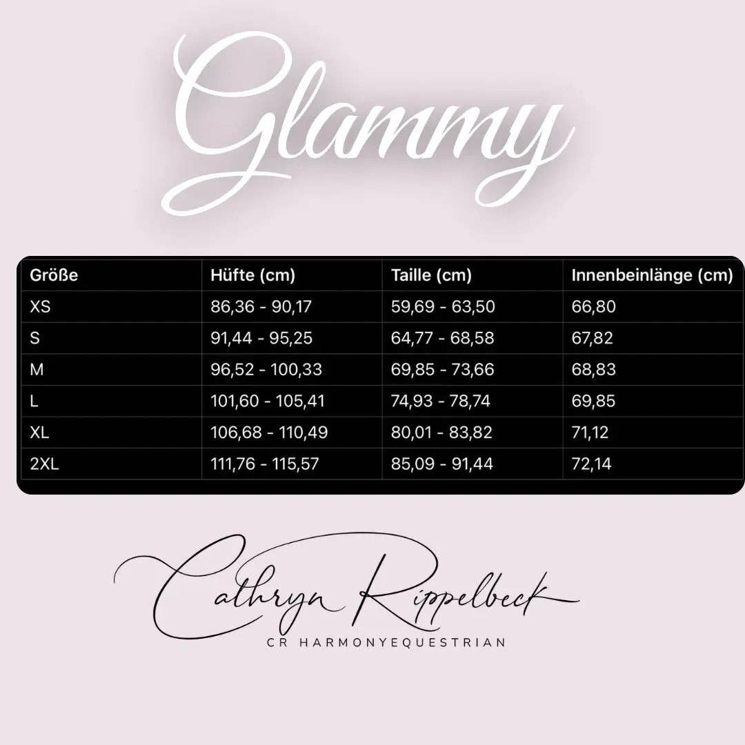black Glammy riding leggings for wholesale on Faire8