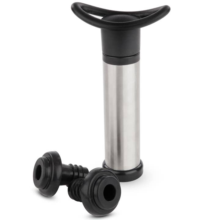Preserve Wine Bottle Vacuum Seal Pump and Stoppers Set of 3 for wholesale by TRUE