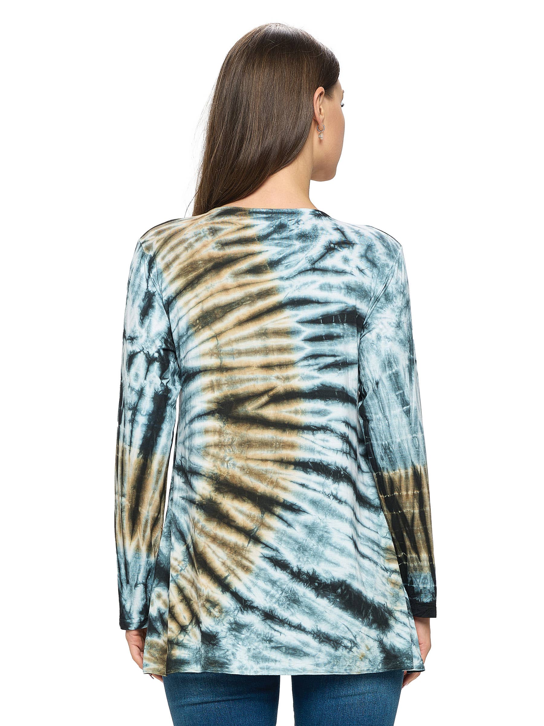 Yak & Yeti - Wholesale Tunic - Women's - SALE Top Boho Tie Dye Lace Patchwork (Regular Price $16)5