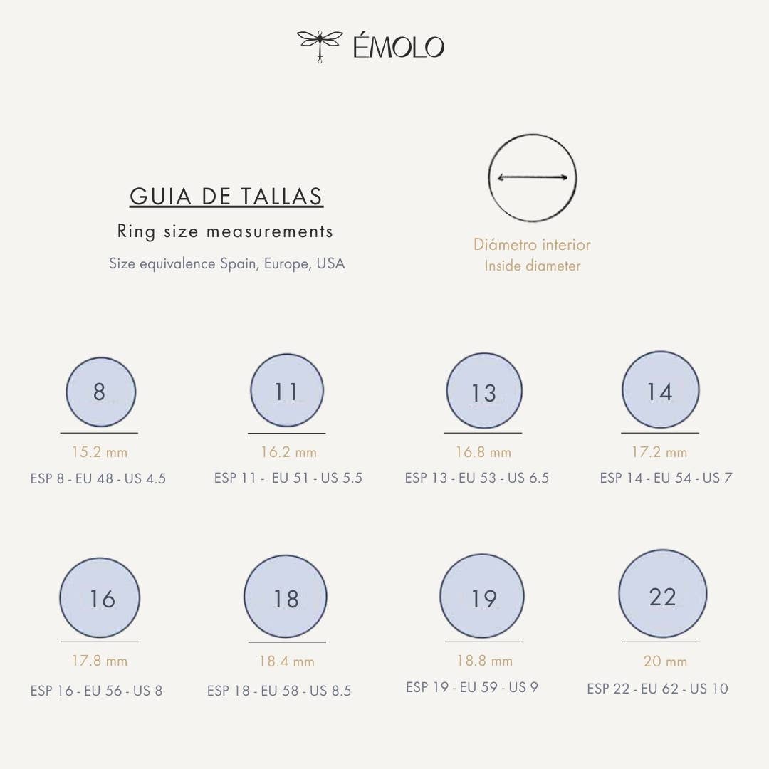 ÉMOLO – wholesale Cocktail/statement ring – Beige large costume jewelry rings with natural mother-of-pearl stone3