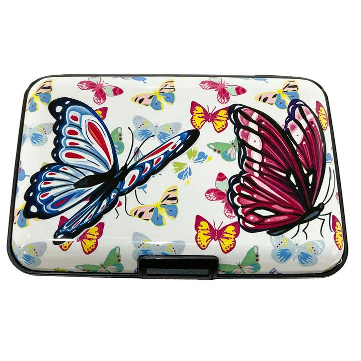 Aluminum Wallet Butterfly #89-6909BF for wholesale by Astoria Gift Corporation