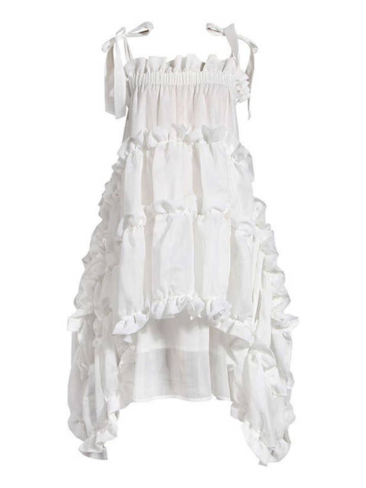 Ruffle Summer Sundress - Skirt for wholesale by Luxe & Leather by Madonna & Co