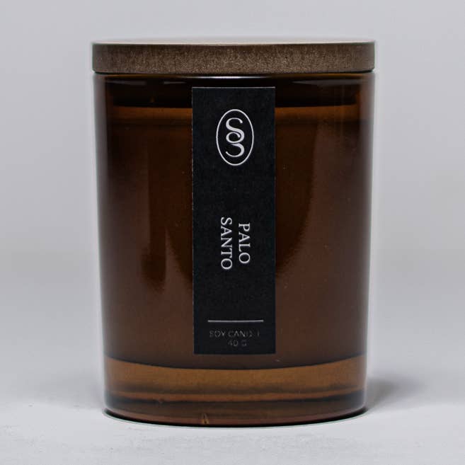 Pure Palo Santo Oil Soy Candle for wholesale by Snug Scent LTD