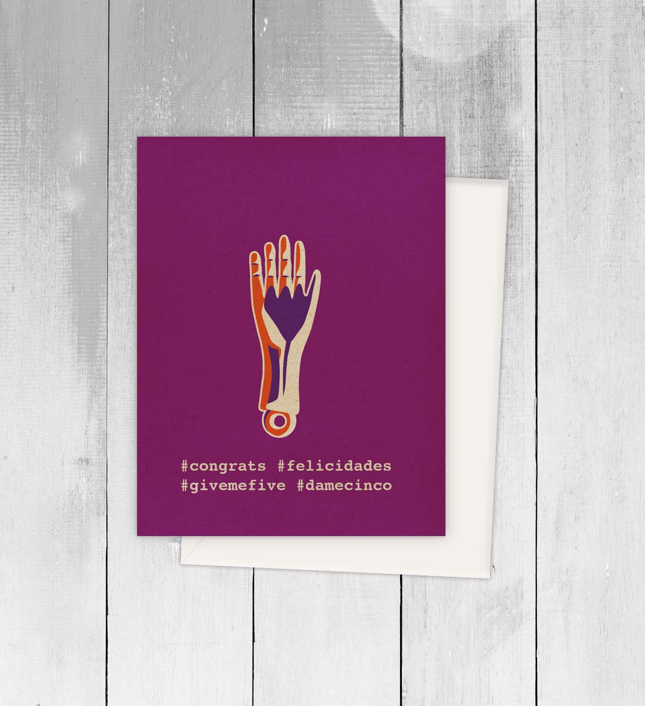 Viva Greetings - Vendita all'ingrosso Biglietto di congratulazioni - Biglietto di auguri spagnolo Milagro Congrats