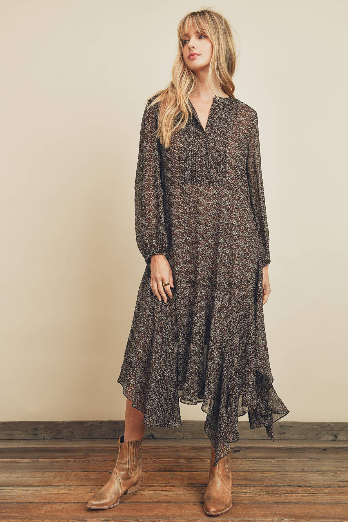 Dress Forum - Vente Robe – femme - FD7107 Robe à ourlet mouchoir Rhapsody6