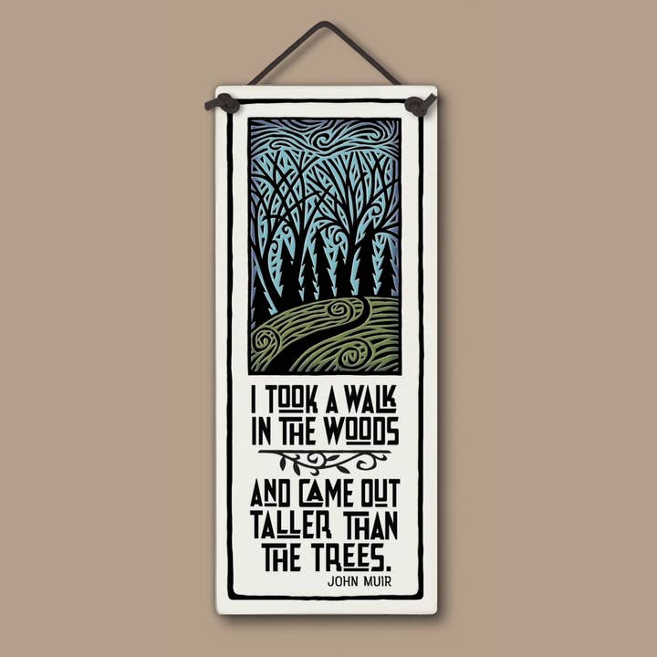 Macone Clay / Spooner Creek - Wholesale Art Print - 370 - Walk in Woods