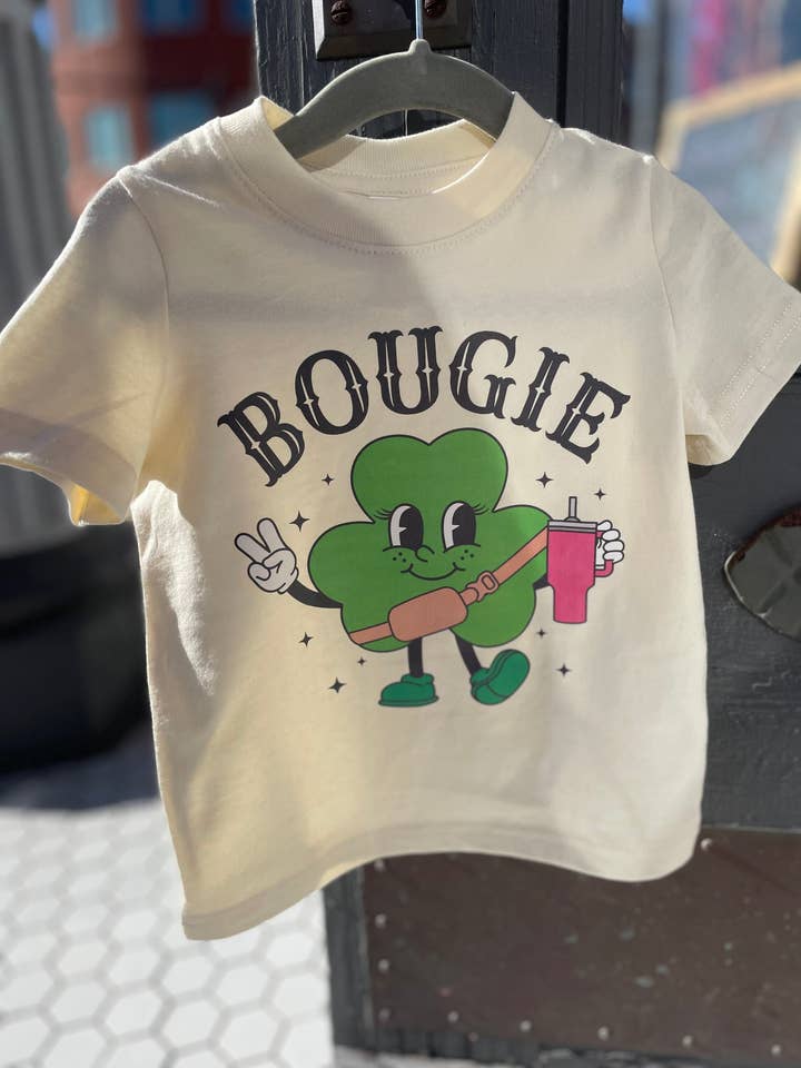 T-shirt Bougie Shamrock - T-shirt pour tout-petit pour la vente par Charlie Rae