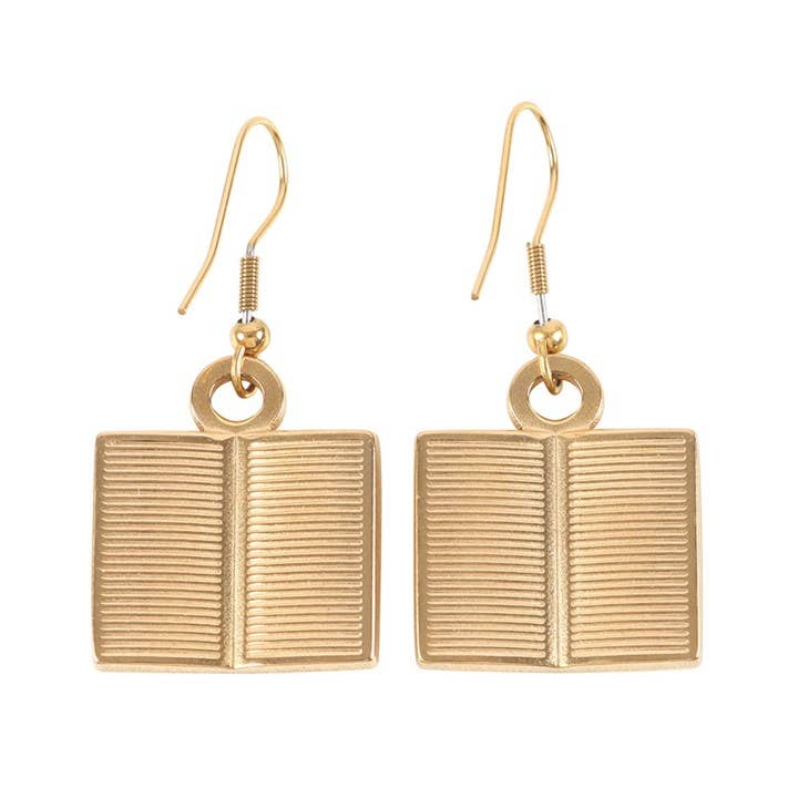 Something Different Wholesale - Venta al por mayor Pendientes colgantes - Pendientes Book Worm3