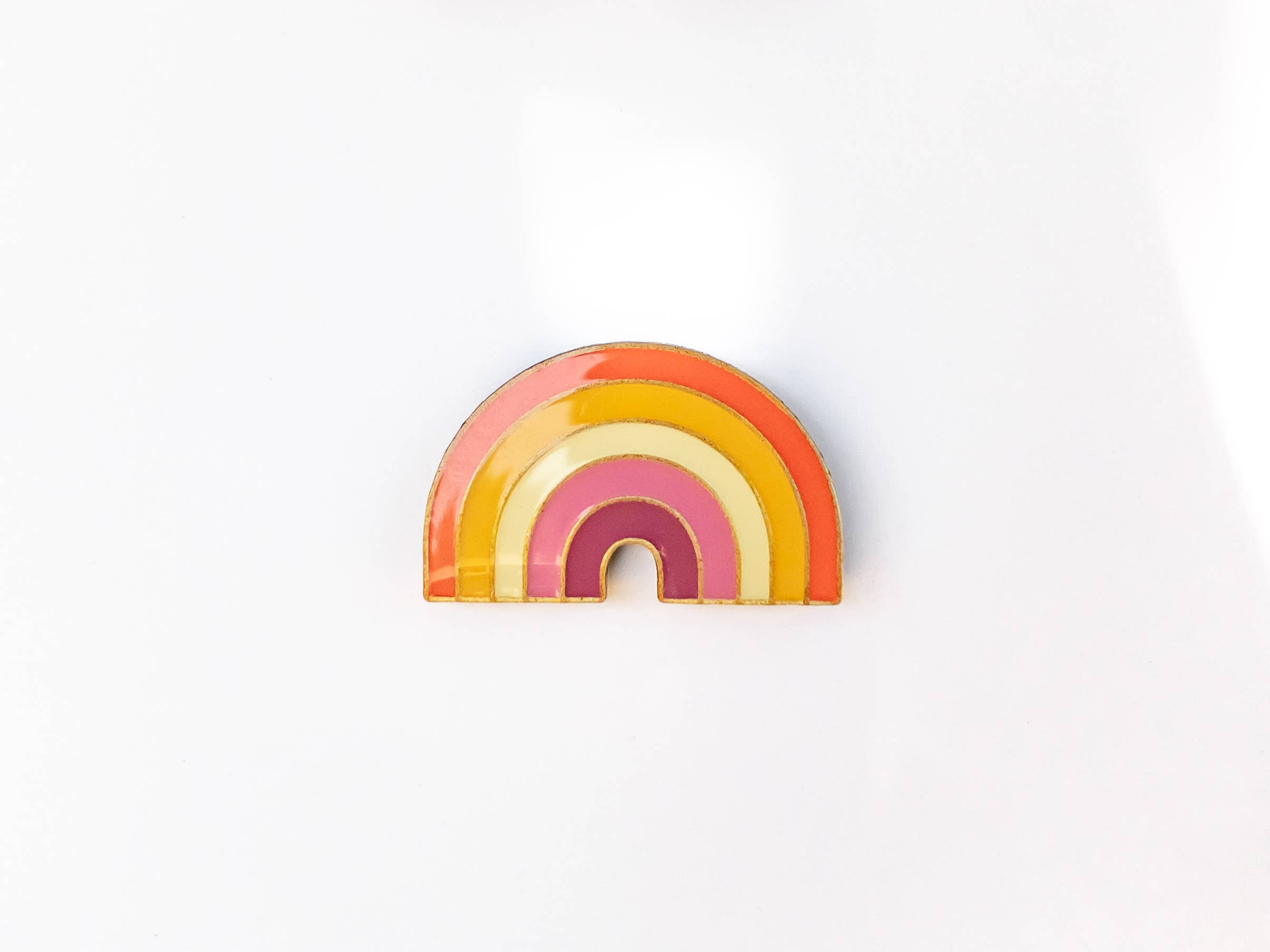 ROBNKO - Vente Épinglettes/boutons - Épinglettes arc-en-ciel Pride style rétro3