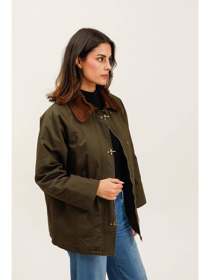 Daphnea - Wholesale Parka - Women's - 5899 SOLID PARKA2