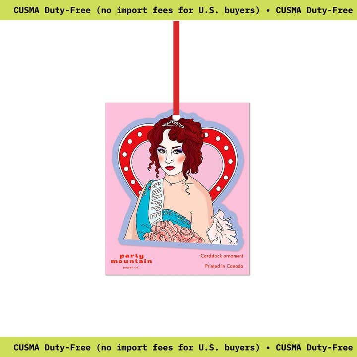 Christmas Supernova Cardstock Ornament for wholesale by Party Mountain Paper co.