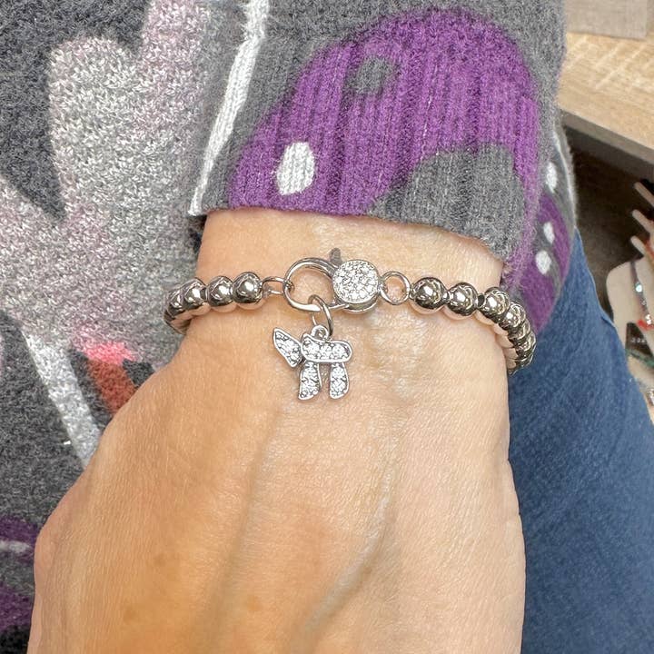 Love, Lisa - Wholesale Individual Charm/Pendant - Eternal Chai Charm Collection – Gold, Silver & Pavé Accents