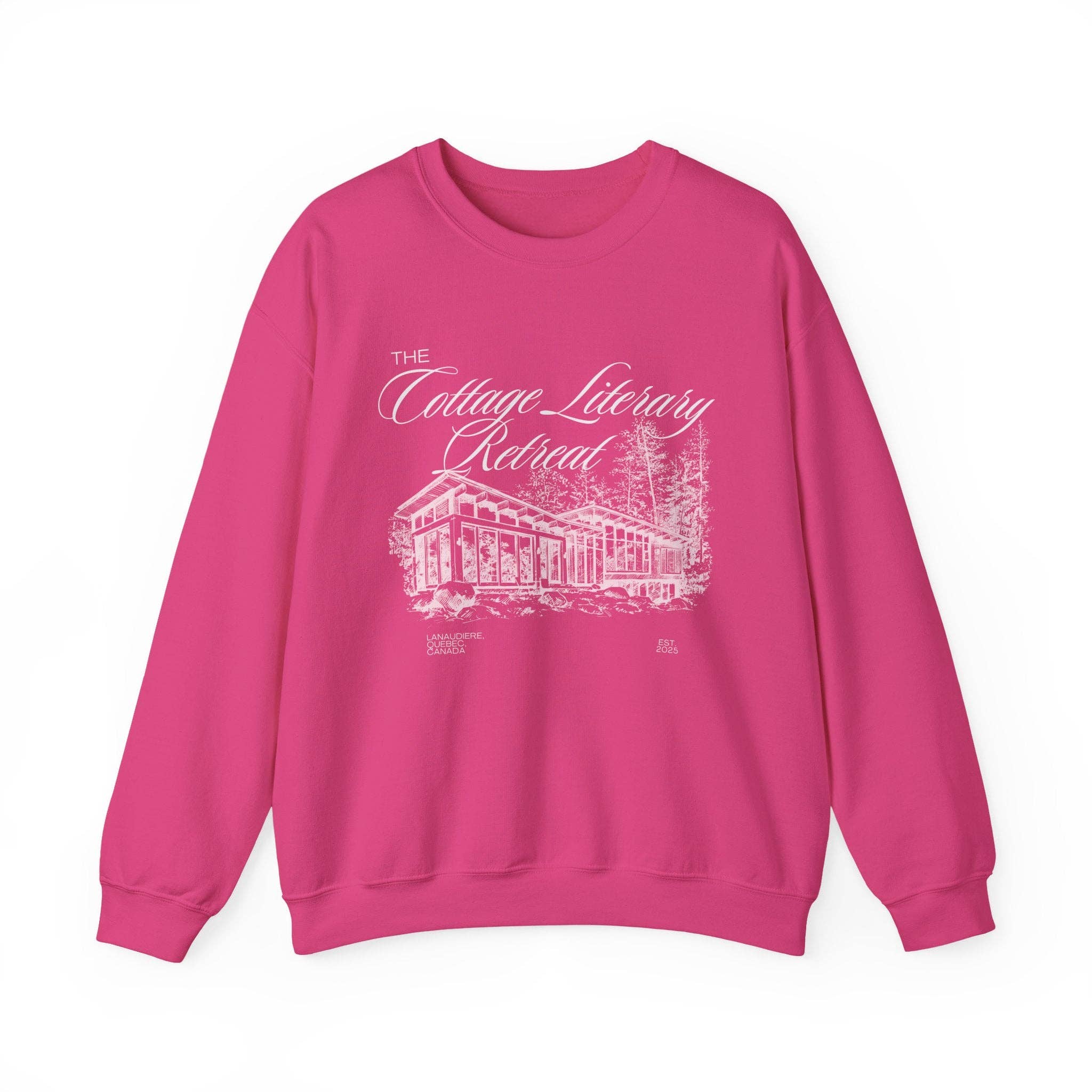 Shadowbound Spines LLC - Wholesale Graphic Sweatshirt - Women's - Heated Rivalry The Cottage Retreat Sweatshirt6