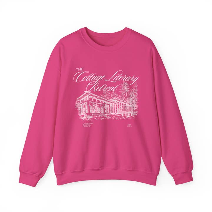 Shadowbound Spines LLC - Wholesale Graphic Sweatshirt - Women's - Heated Rivalry The Cottage Retreat Sweatshirt6